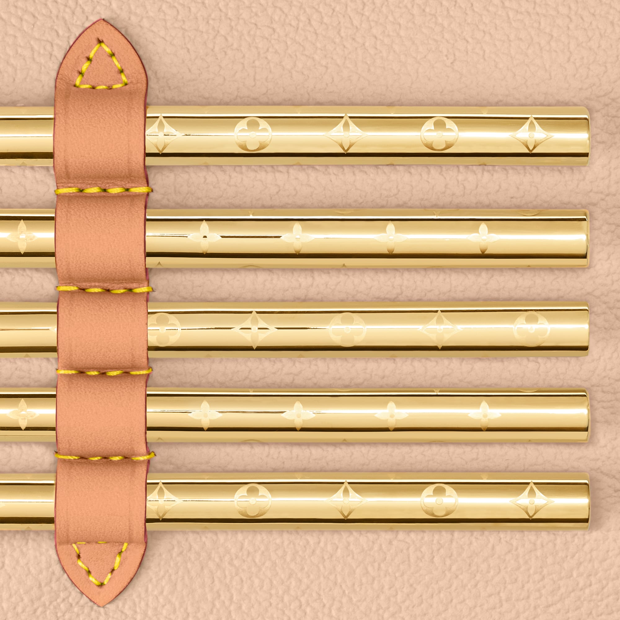 Lip and Eye Brush Set - Luxury Monogram Canvas Brown | LOUIS VUITTON